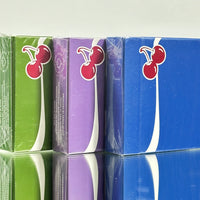 Cherry Casino Playing Cards SET Of 3 USPCC (GREEN, PURPLE, BLUE)