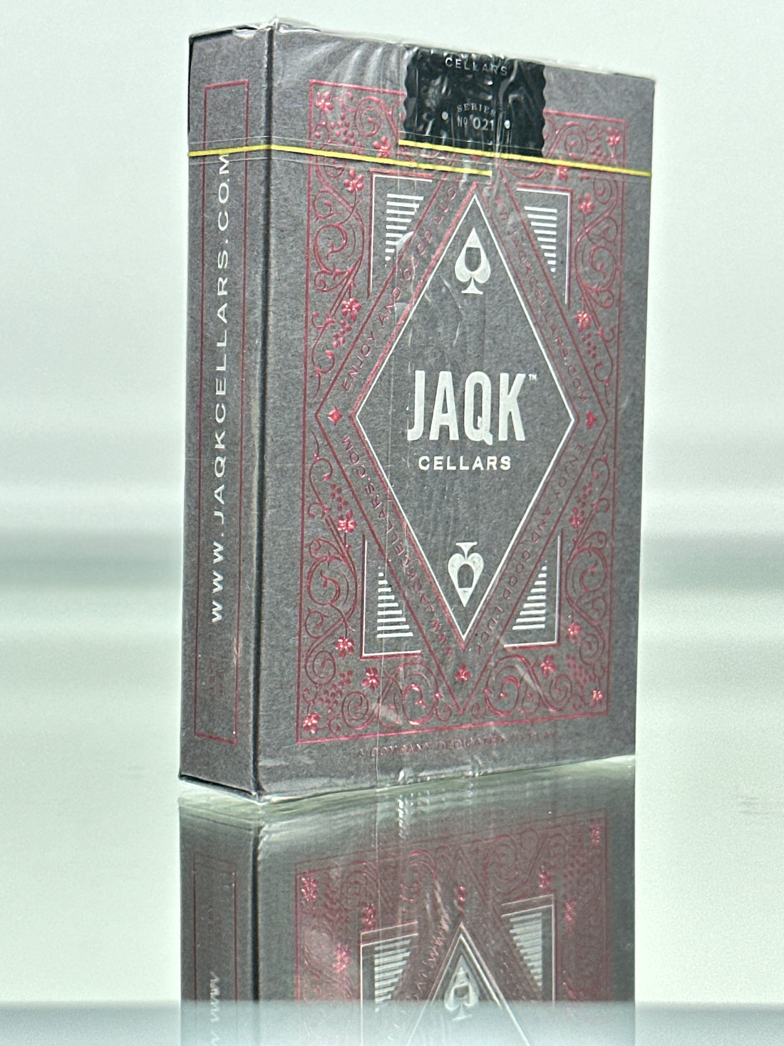 JAQK Cellars Rose Playing Cards USPCC