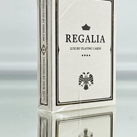 Regalia White Gold Luxury Playing Cards Cartamundi