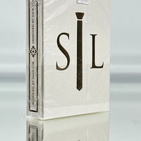 Regalia White Gold Luxury Playing Cards Cartamundi
