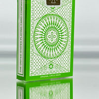 Reverse Circle Green Back Tally-Ho Playing Cards Deck
