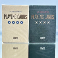 U.S. Regulation Playing Cards Vintage Plaid Set Of 2