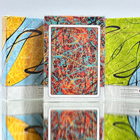 POLLOCK: Cardistry, Artistry, Borderless Playing Cards Set Of 3 EPCC (Standard, Standard, Limited)