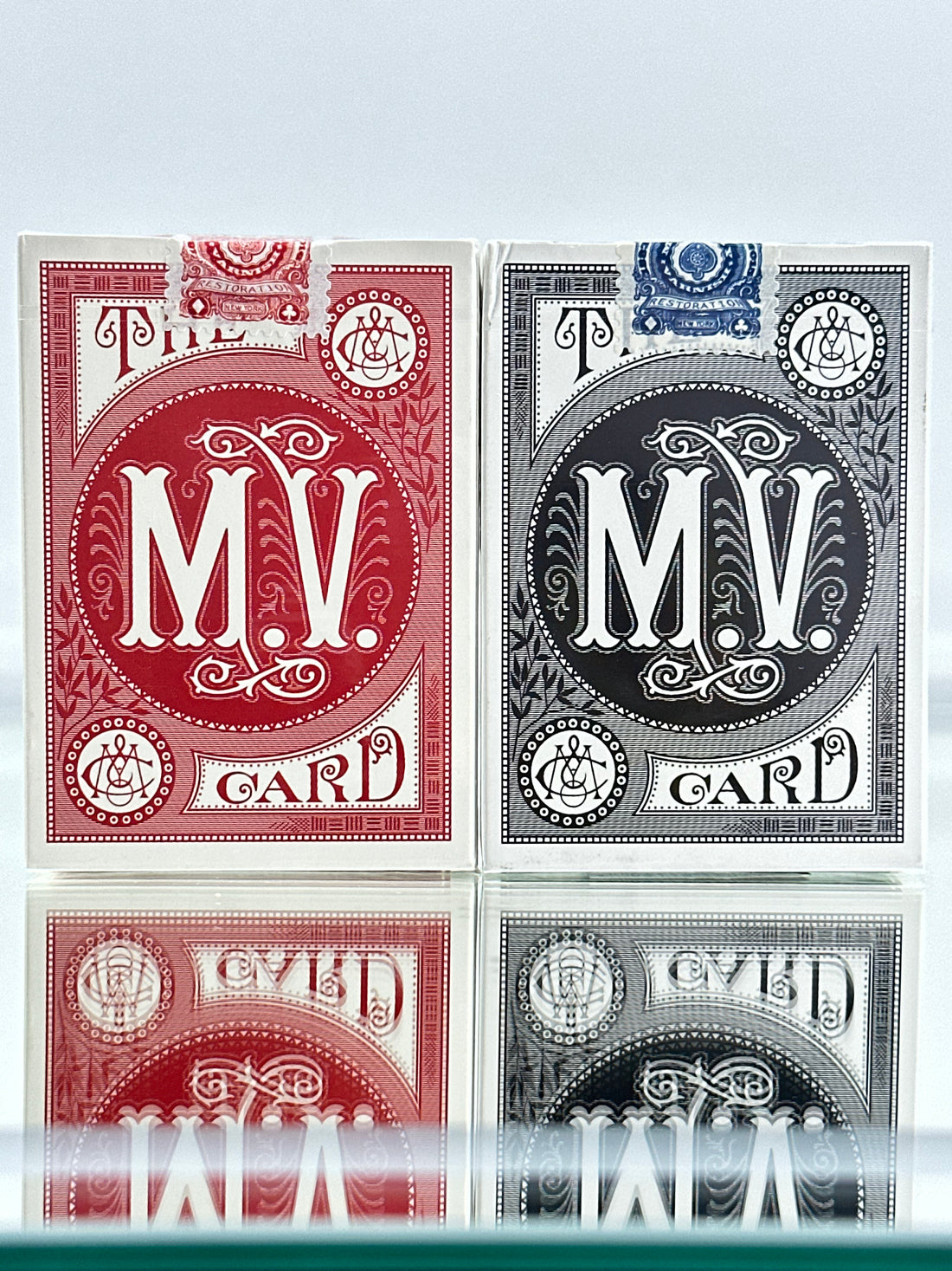 Murphy Varnish Red and Black Playing Cards Set USPCC
