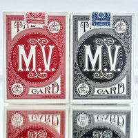 Murphy Varnish Red and Black Playing Cards Set USPCC