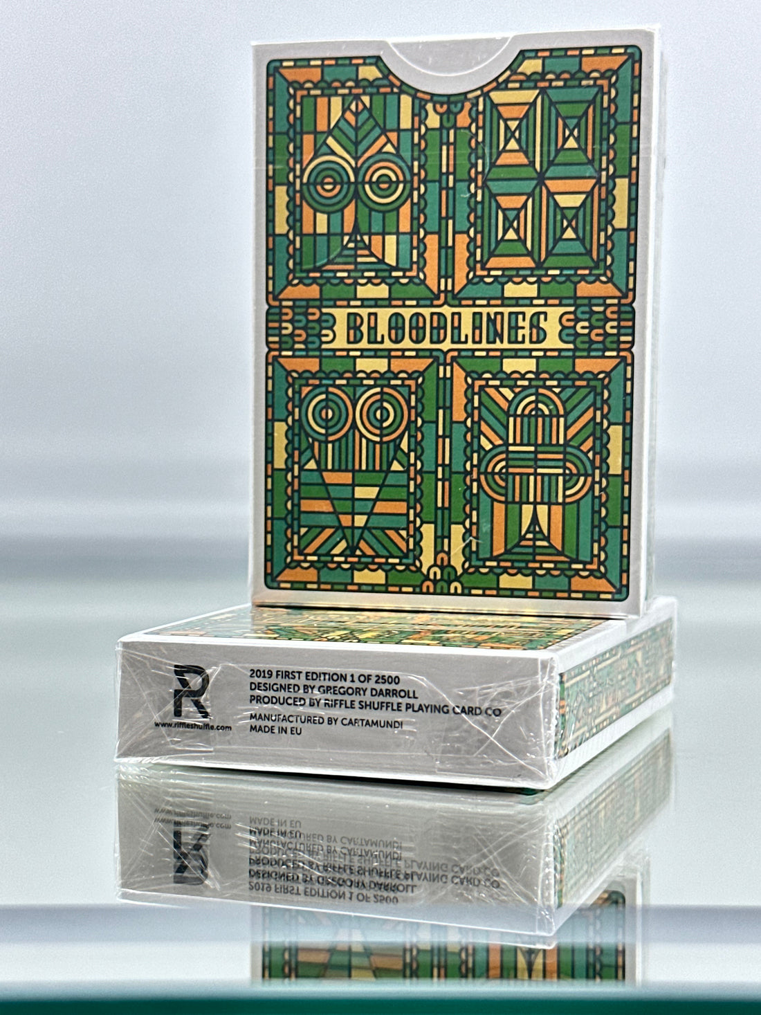 Bloodlines Emerald Playing Cards Cartamundi