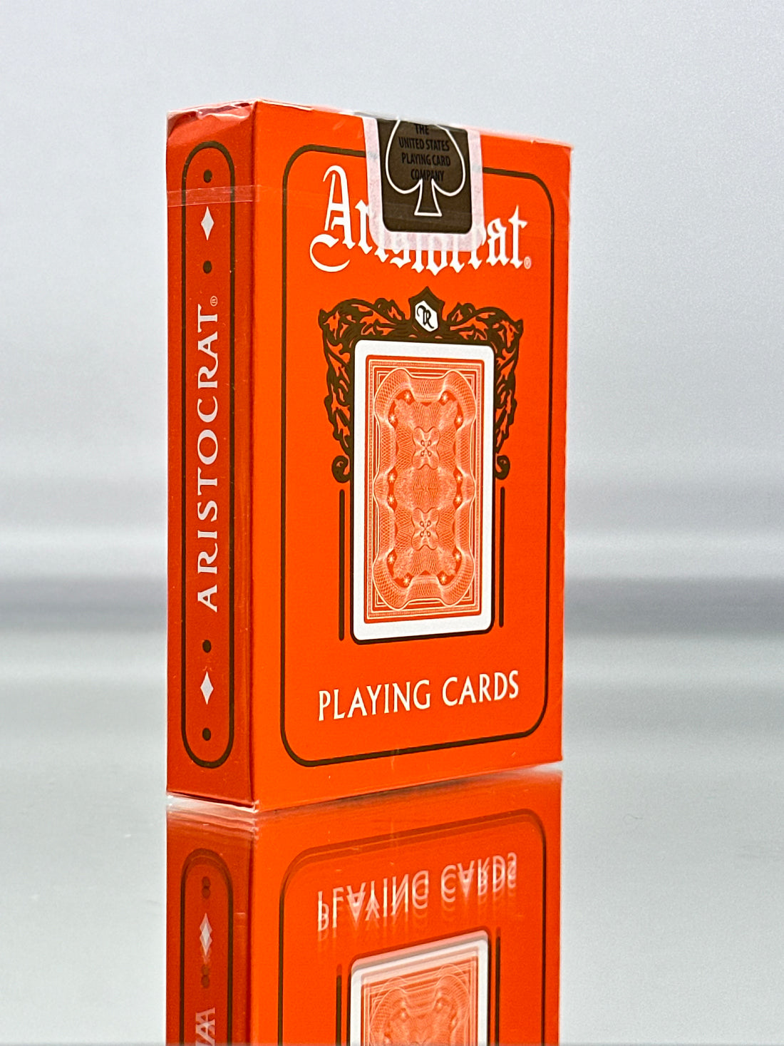 Aristocrat Orange Playing Cards USPCC