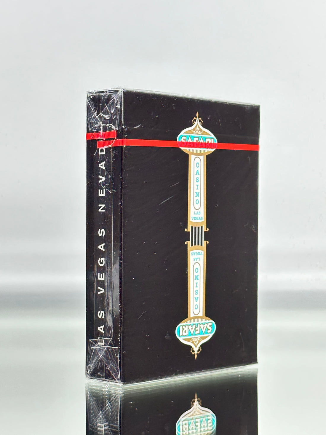 Safari Casino Black Playing Cards USPCC