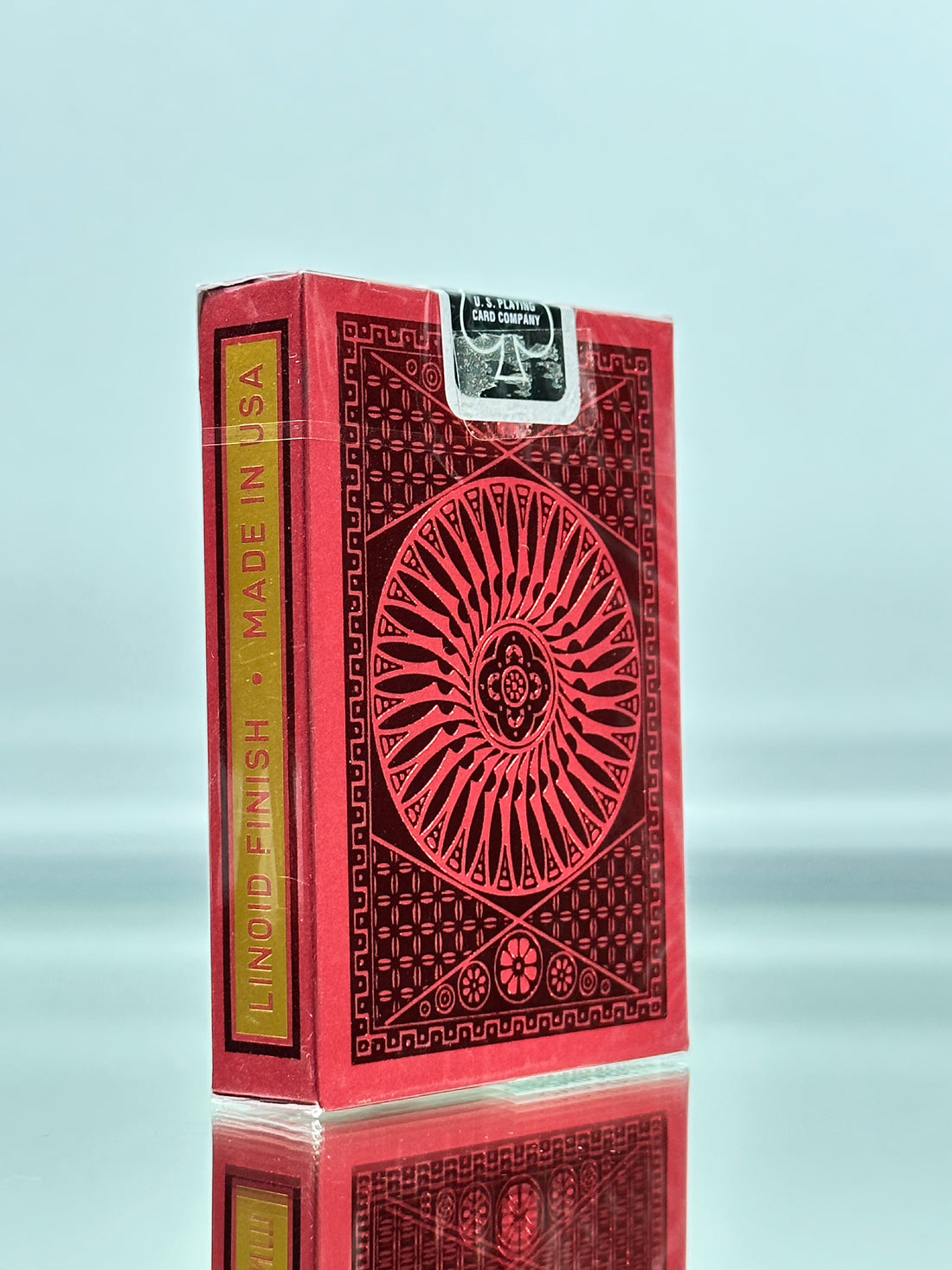 Tally-Ho MetalLuxe Red Playing Cards