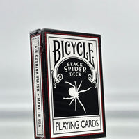 Bicycle Black Spider Playing Cards deck