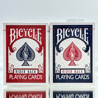 Bicycle Rider Back Playing Cards Set (Red, Blue)