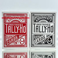 Tally-Ho No. 9 Red And White Playing Cards