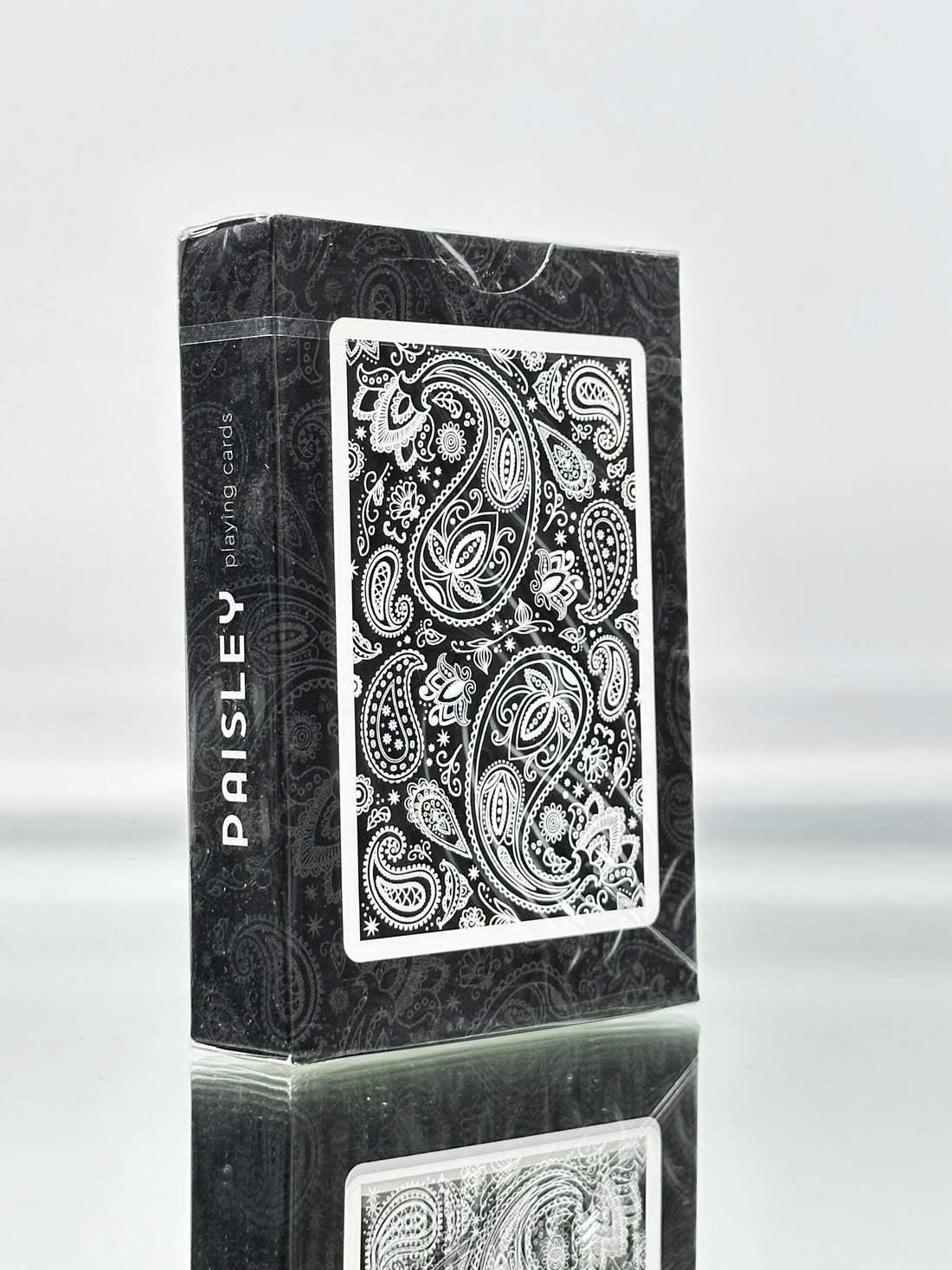 Paisley Black Marked Playing Cards USPCC