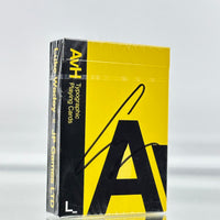 AvH Typographic Playing Cards Cartamundi SIGNED