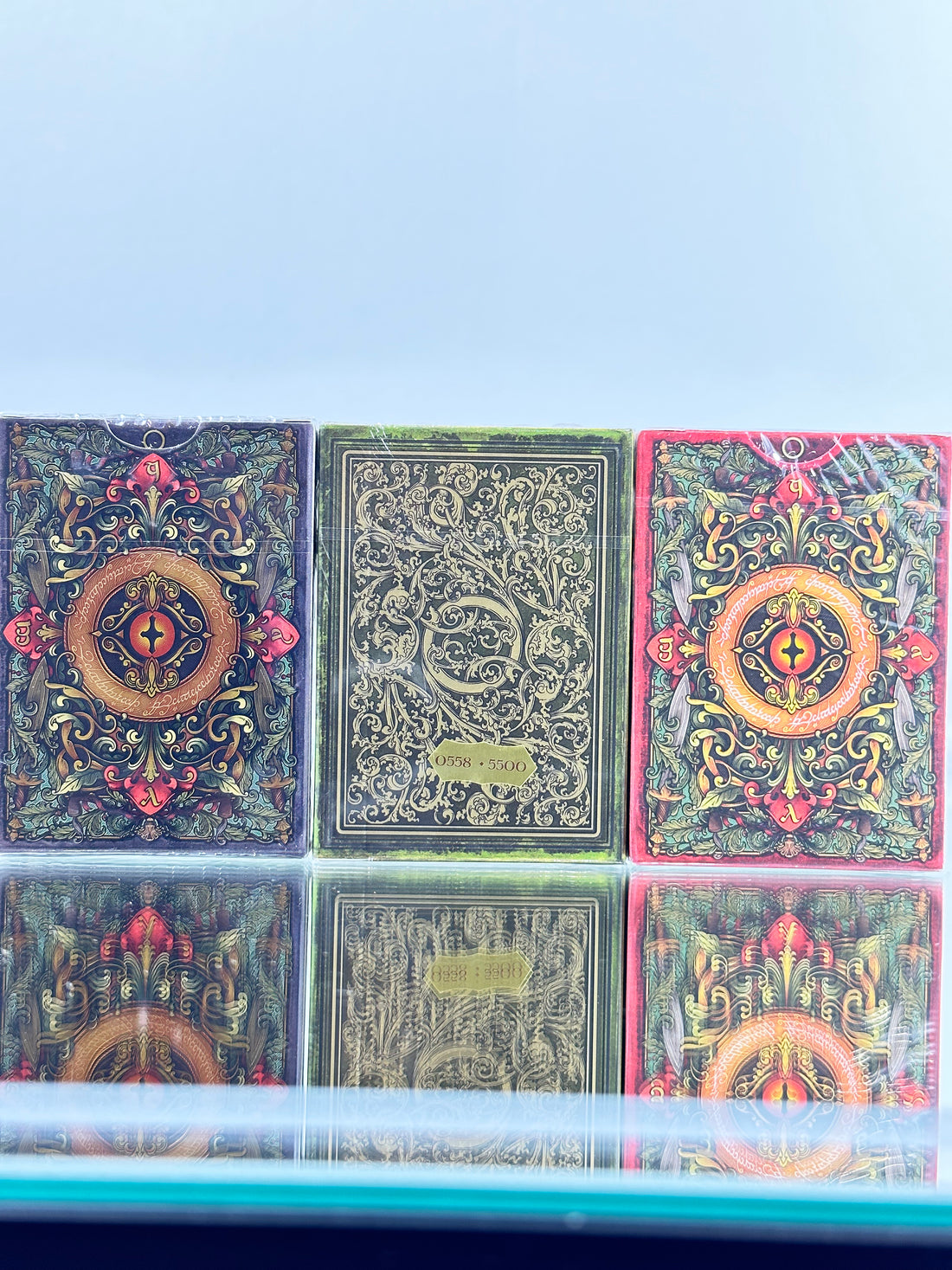 The Lord Of The Rings The Fellowship Of The Rings Luxury Playing Cards Set Of 3 ( Gilded, Limited Edition, Standard)