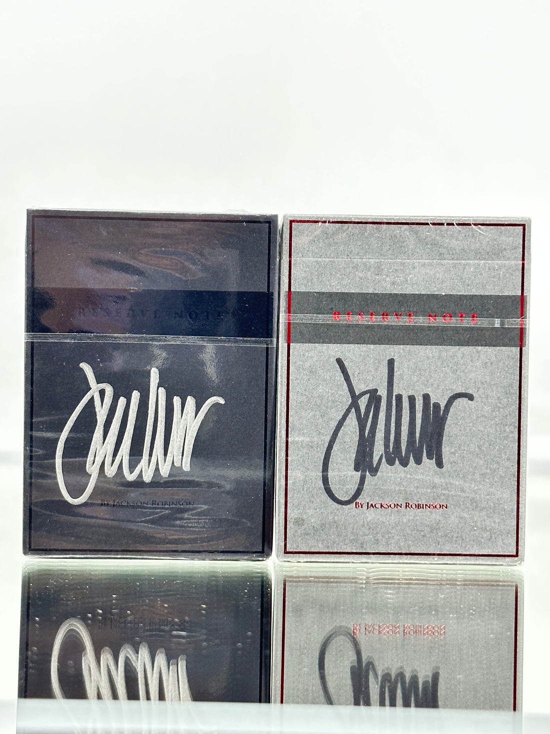 Reserve Note Black And White Playing Cards Set
