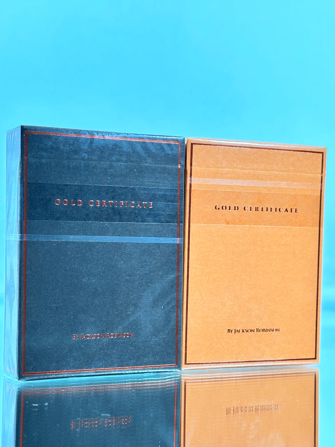 Gold Certificate Playing Cards Set (Limited And Foiled Edition)