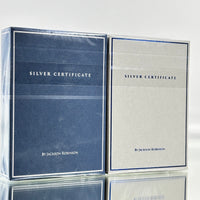 Silver Certificate Playing Cards Set (Limited And Foiled Edition)