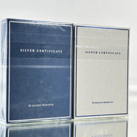 Silver Certificate Playing Cards Set (Limited And Foiled Edition)