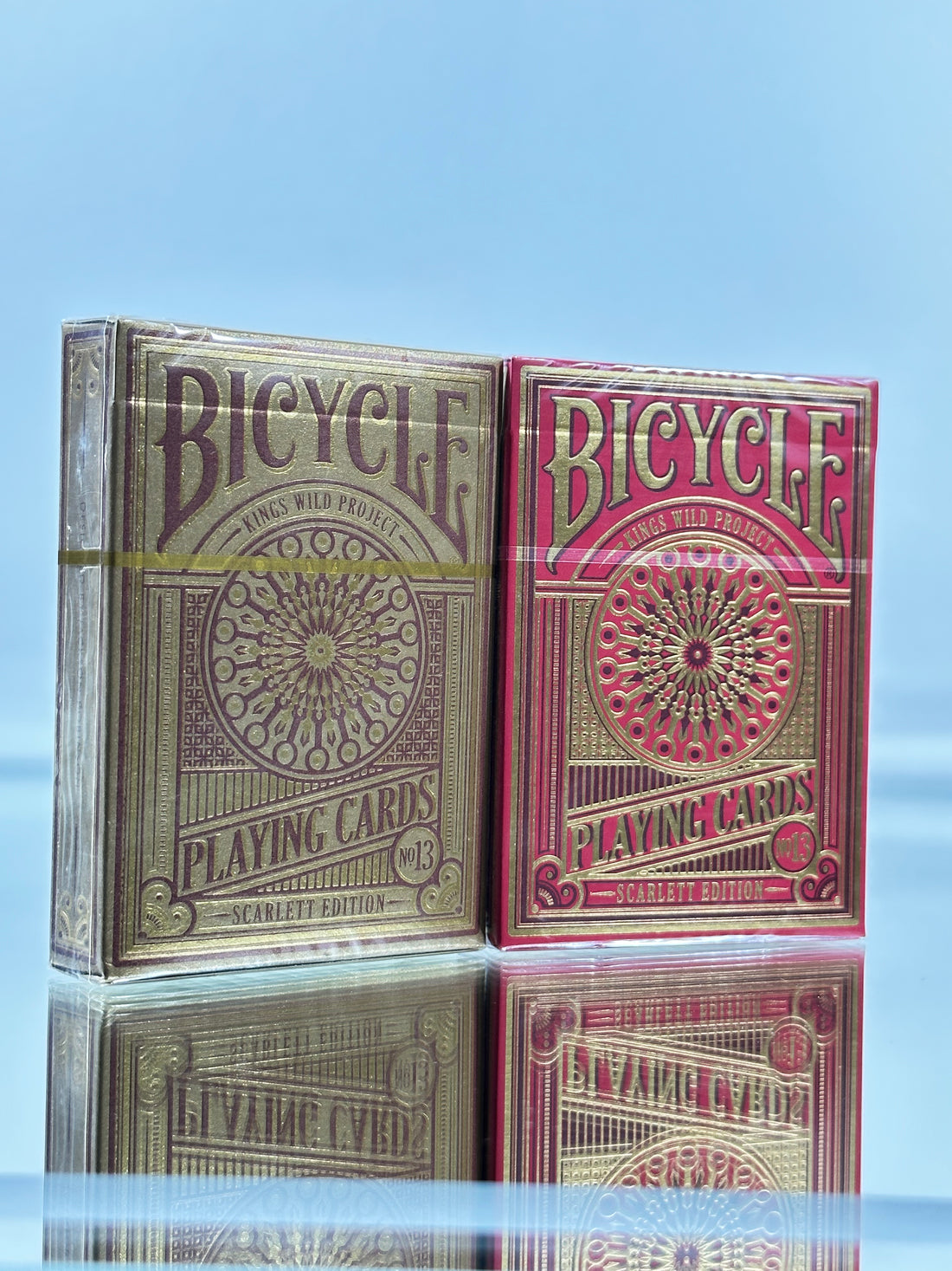 Bicycle Scarlett Gilded And Limited Edition Set