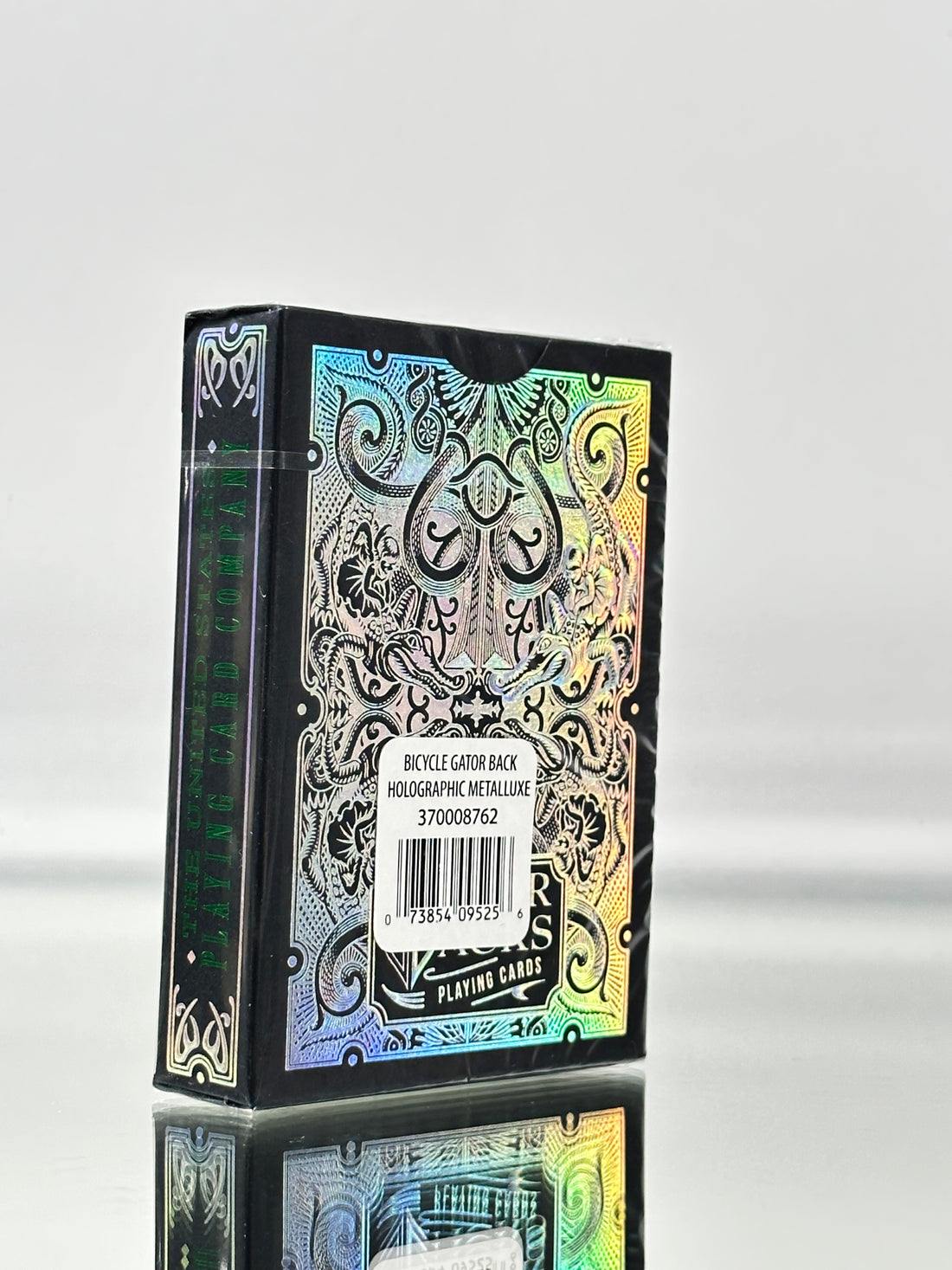 Bicycle David Blaine Gator Back Holographic MetalLuxe Playing Cards