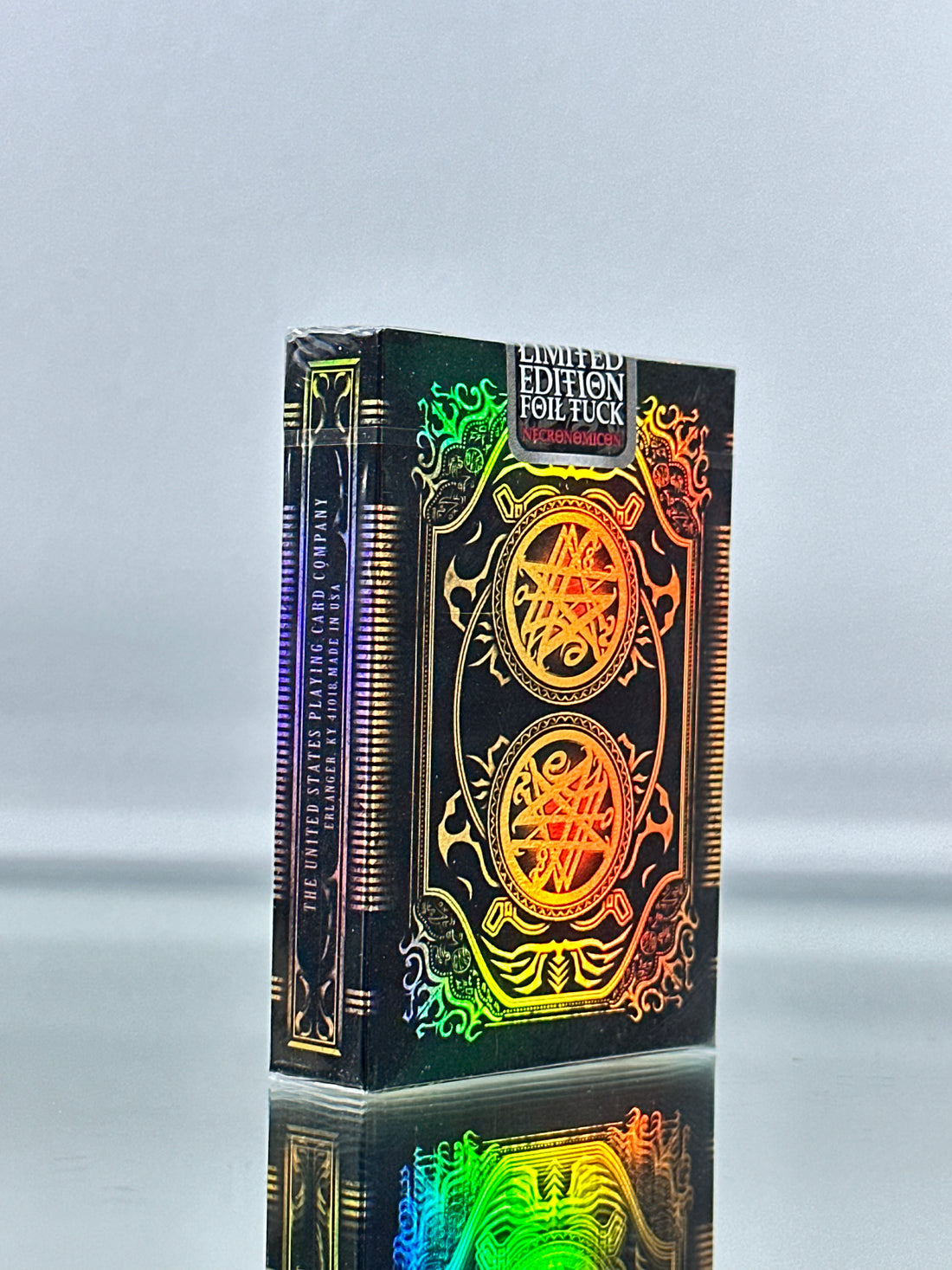Bicycle NECRONOMICON Foil Tuck Playing Cards