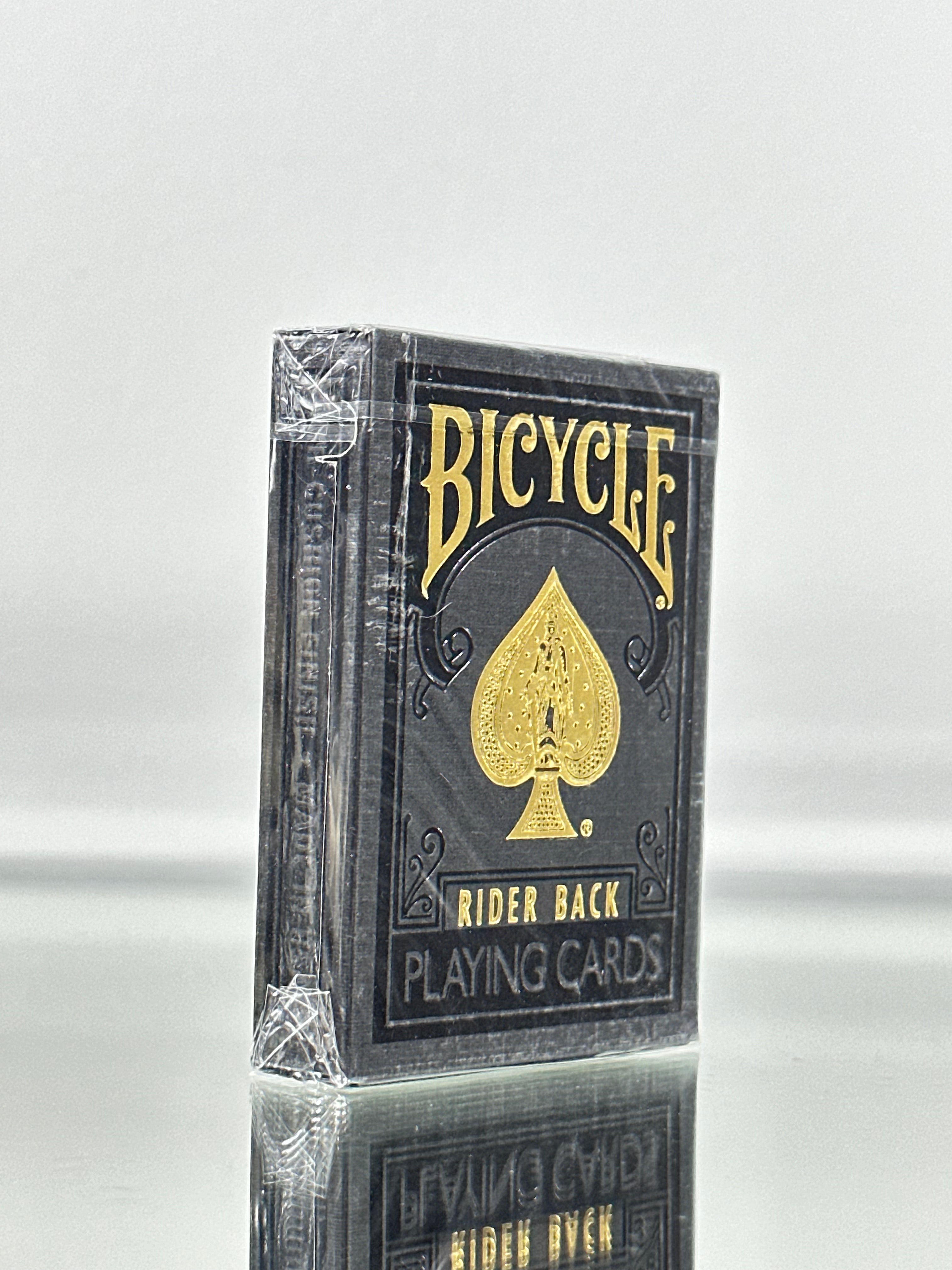 Bicycle Rider Back Black And Gold Edition Playing Cards Bicycle Rider Back Black And Gold Edition Playing Cards