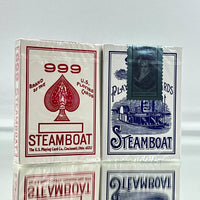 Steamboat Gilded 2 Deck Set (Red, Blue) USPCC