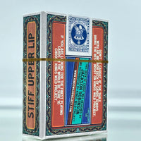Kings Wild Project Stiff Upper Lip (Gilded) Limited Edition Matchbox Playing Cards
