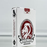 David Blaine White Lions Tour Edition Playing Cards (Red)
