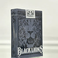 Black Lions Playing Cards USPCC