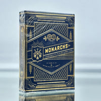 Monarchs Standard Blue Playing Cards USPCC
