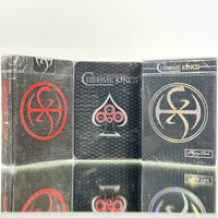 Chrome Kings Playing Cards Set Of 3 (Artist Edition, Carbon Edition, Carbon Foil Box) USPCC