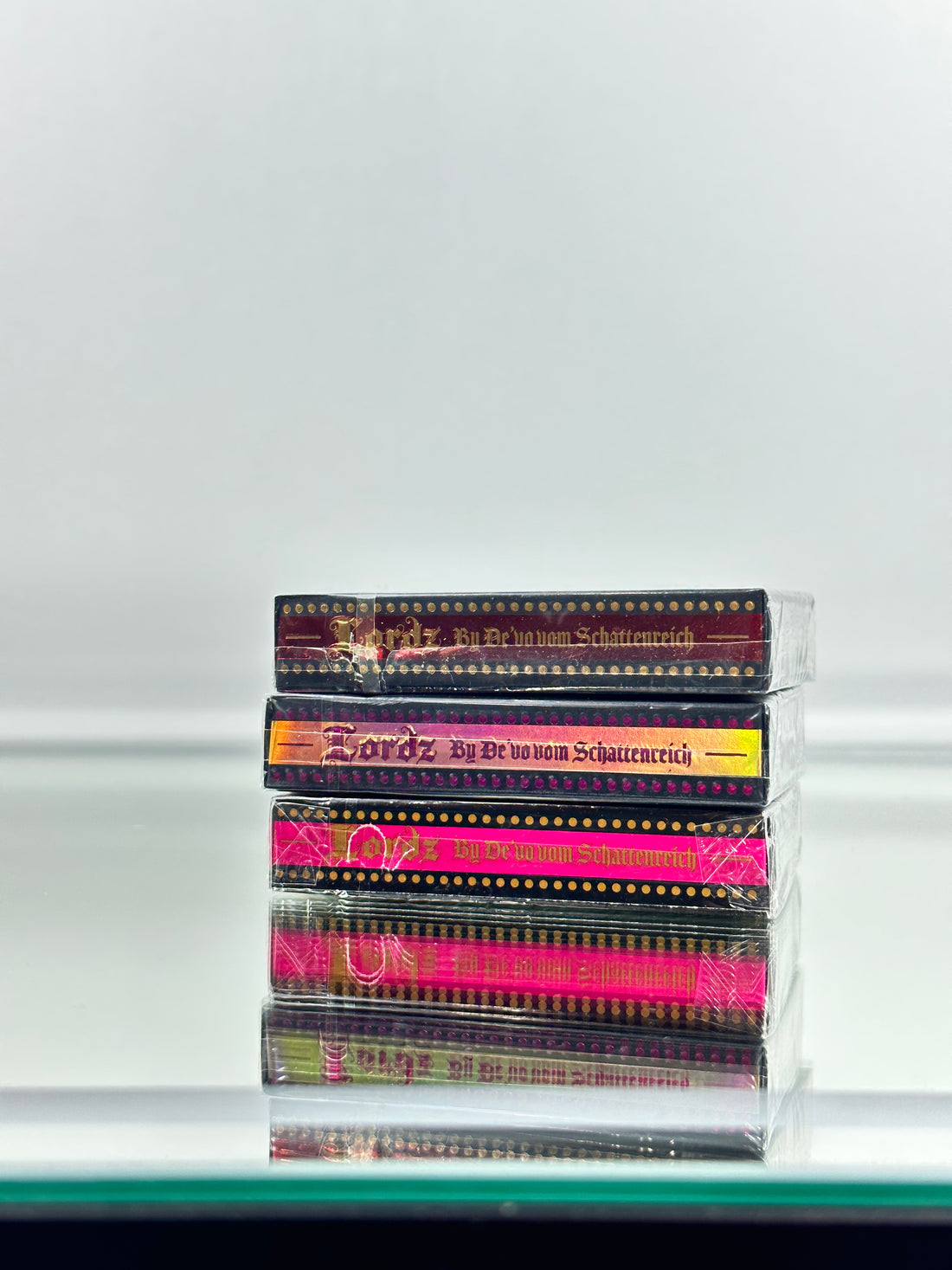 LordZ Playing Cards Set Of 3 (Pink Ruby, Pink Ruby Deluxe, Dark Lordz Deluxe)