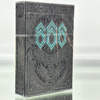 666 v4 Playing Cards Cartamundi (Frostbite)