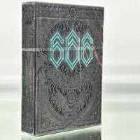 666 v4 Playing Cards Cartamundi (Frostbite)