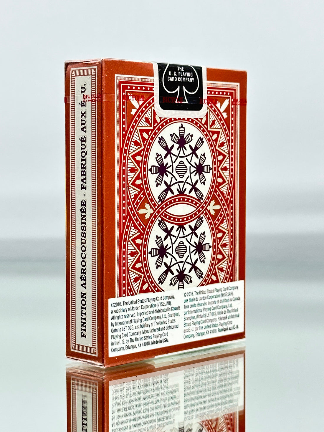 Bicycle Red Autumn Playing Cards