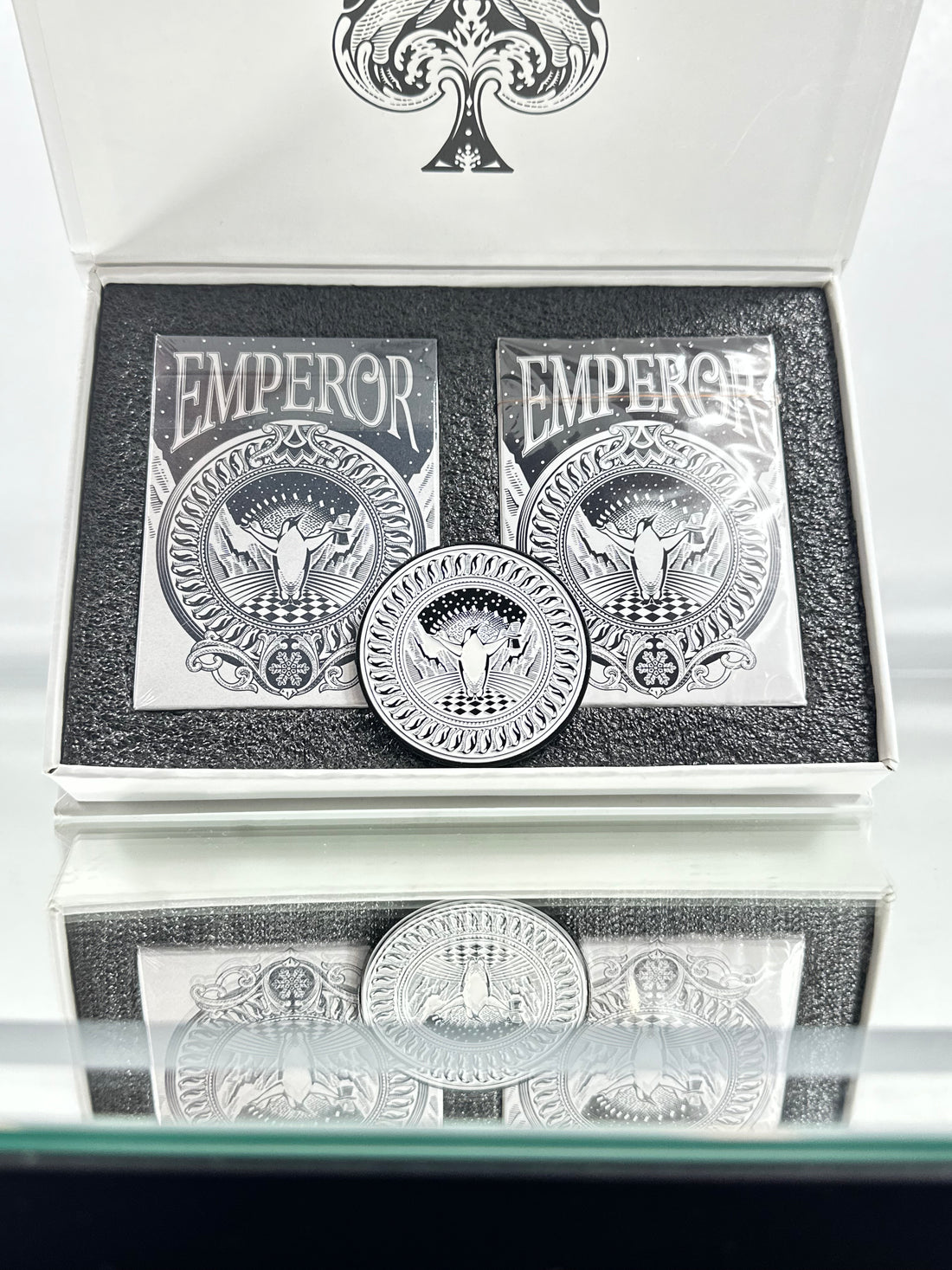 Emperor Playing Cards Set With Box And Coin