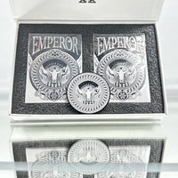 Emperor Playing Cards Set With Box And Coin