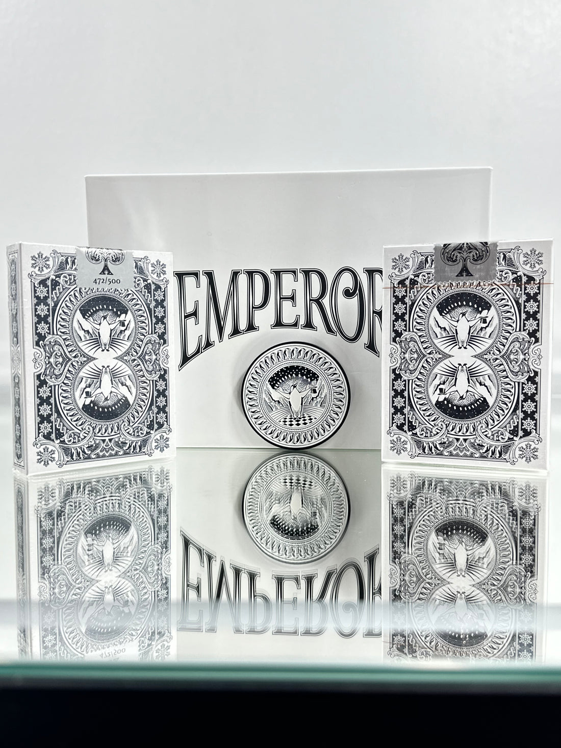 Emperor Playing Cards Set With Box And Coin