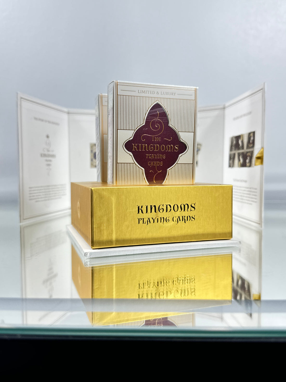 Kingdom Classic (Silver) Playing Card Collection Boxset