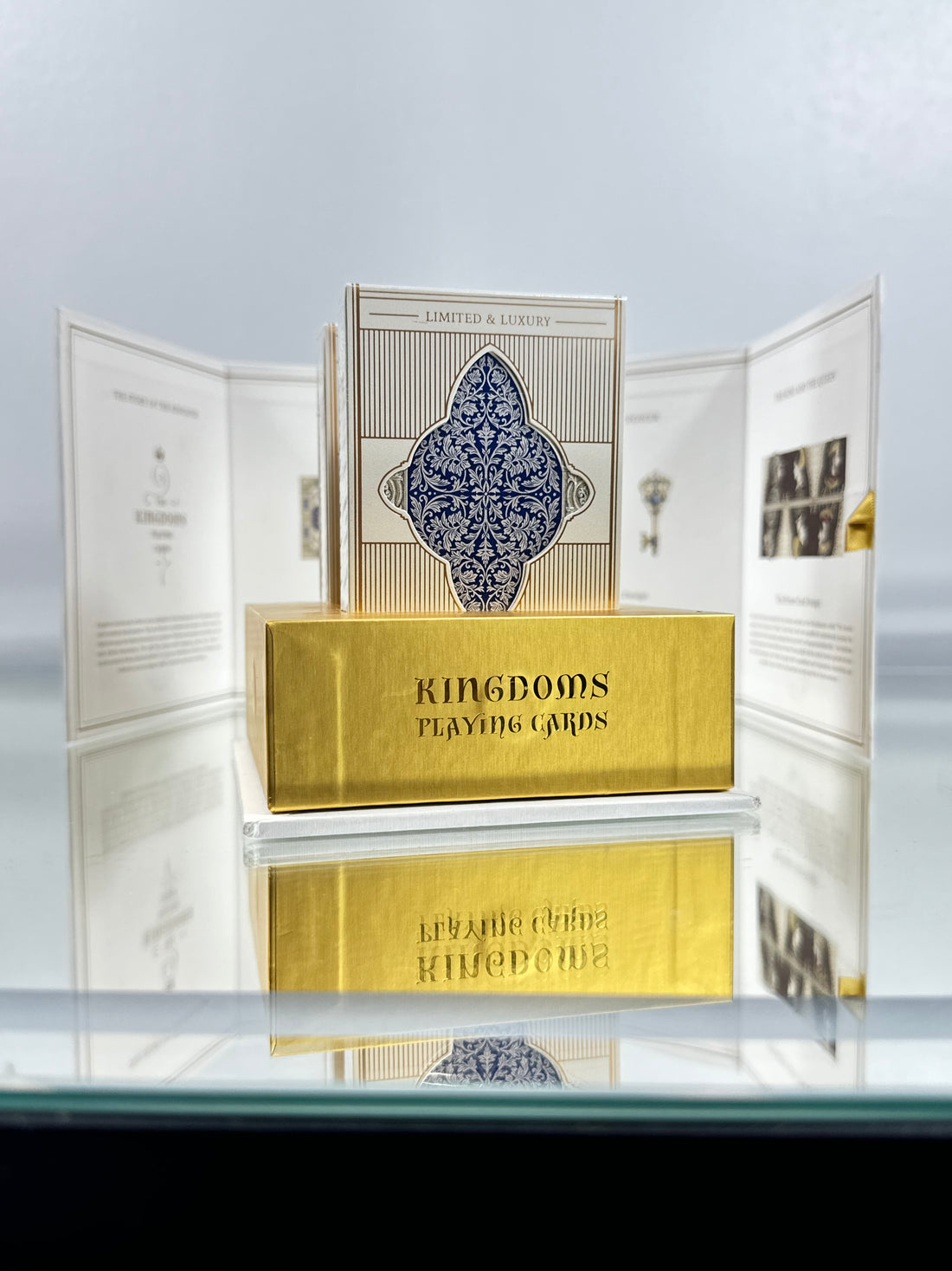 Kingdom Classic (Silver) Playing Card Collection Boxset