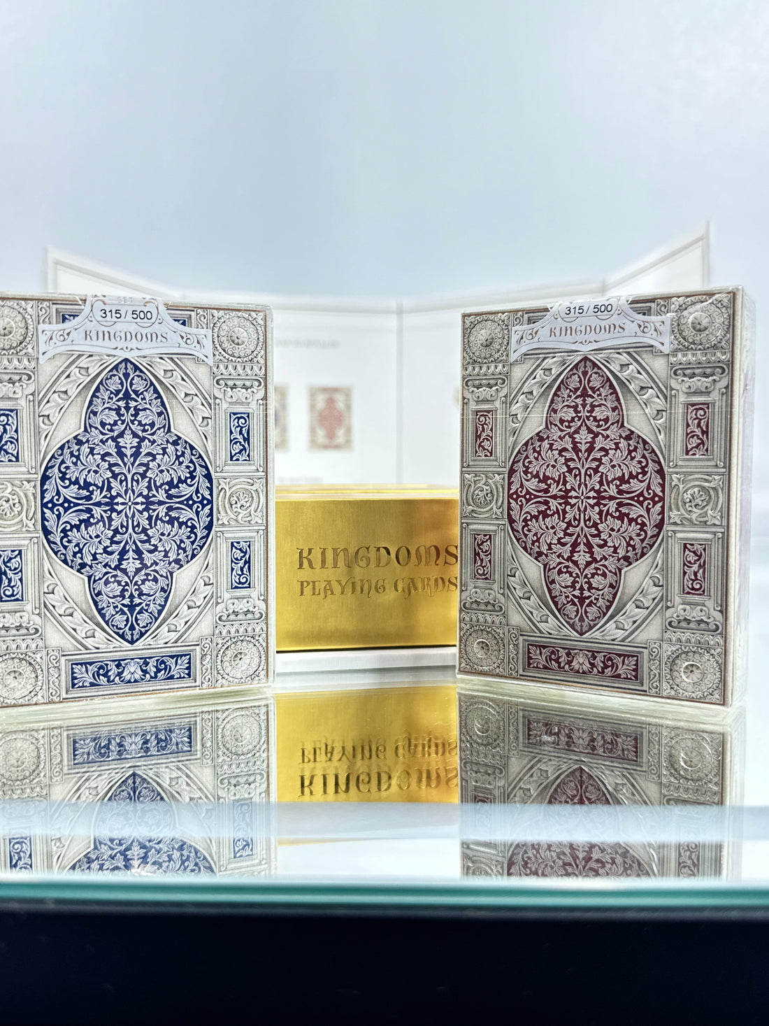 Kingdom Classic (Silver) Playing Card Collection Boxset