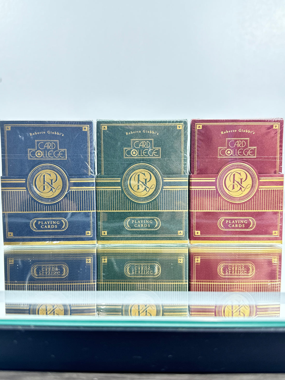 Limited Edition The Black Gold Box Set Playing Cards by Card College