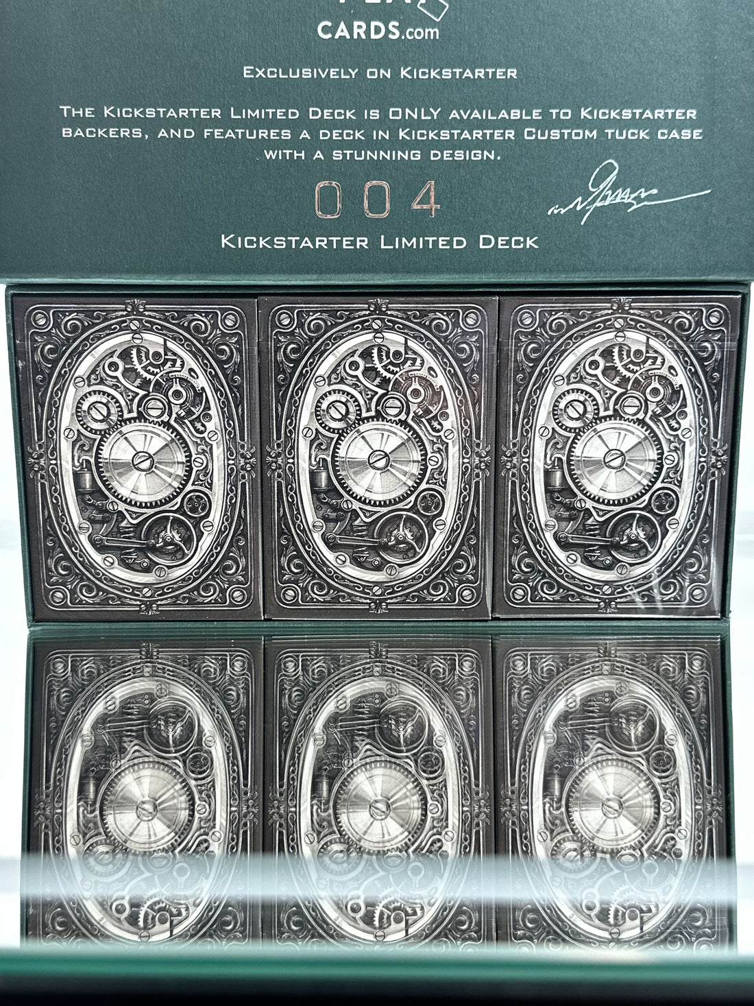 ARISTO Steampunk Playing Cards Box Set USPCC (Signed)