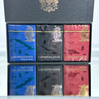 Caribbean Wind Playing Cards Rare Luxury Collectors 3-Deck Set