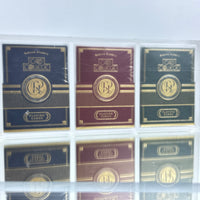 Card College Luxury 3 Deck Set In Acrylic Box USPCC