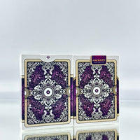 Bicycle And Unbranded Ornate White Amethyst Playing Cards Set USPCC