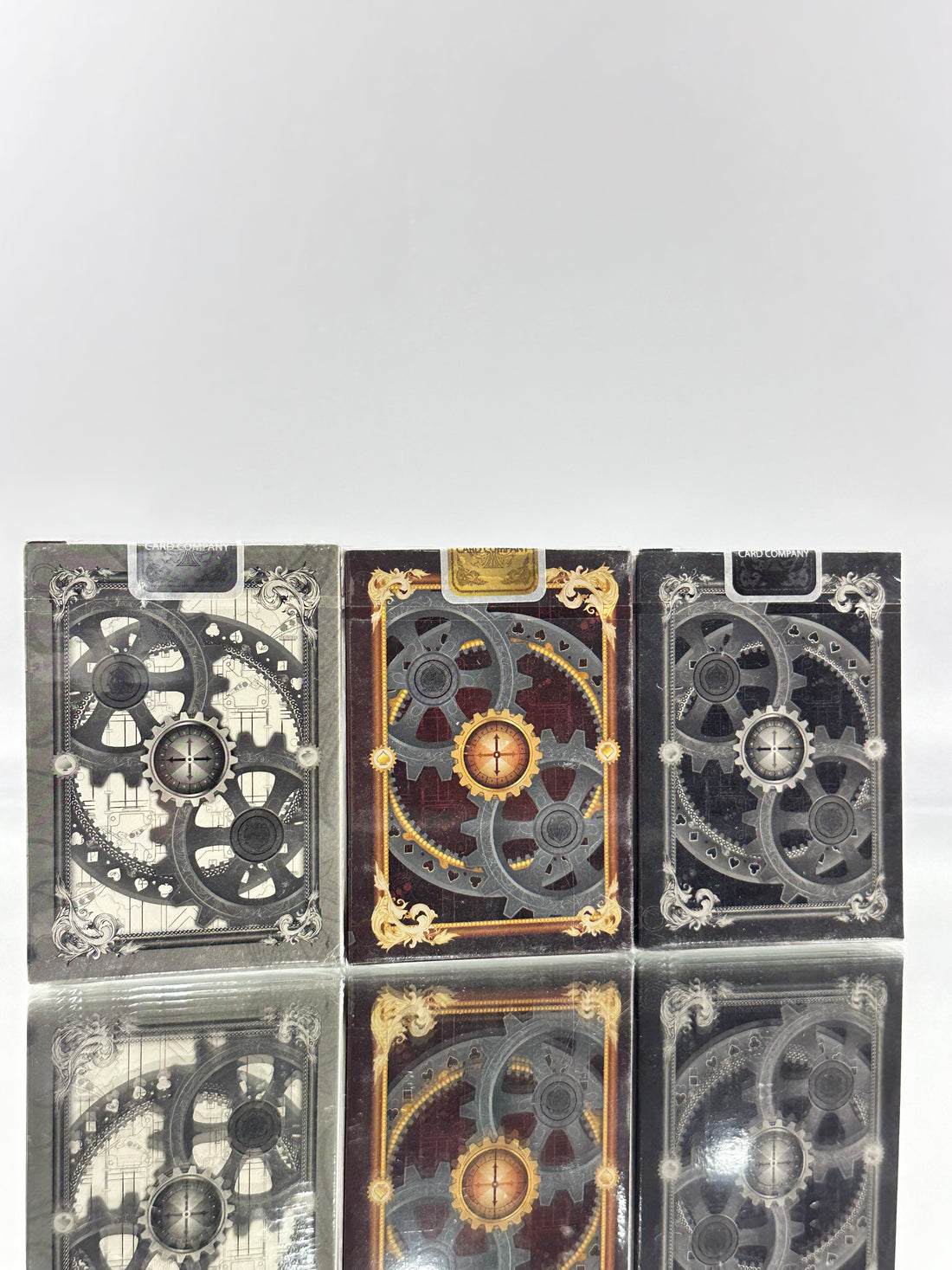 Bicycle Actuators Playing Cards Set (Signed, Numbered): White Edition, Artist Edition, Black Edition