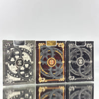 Bicycle Actuators Playing Cards Set (Signed, Numbered): White Edition, Artist Edition, Black Edition